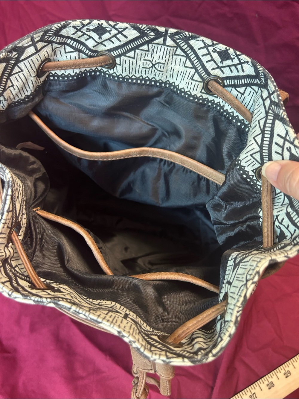 Elephant Drawstring Backpack - Picture 8 of 11